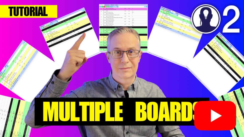 YouTube Multiple Boards Tutorial