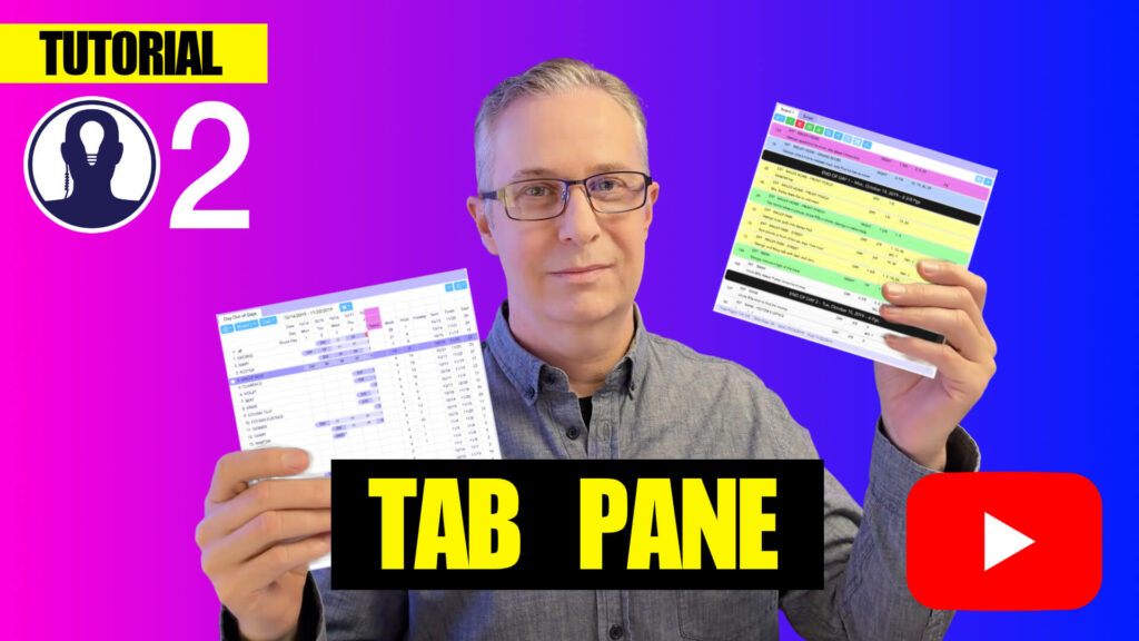 YouTube Tab Pane tutorial